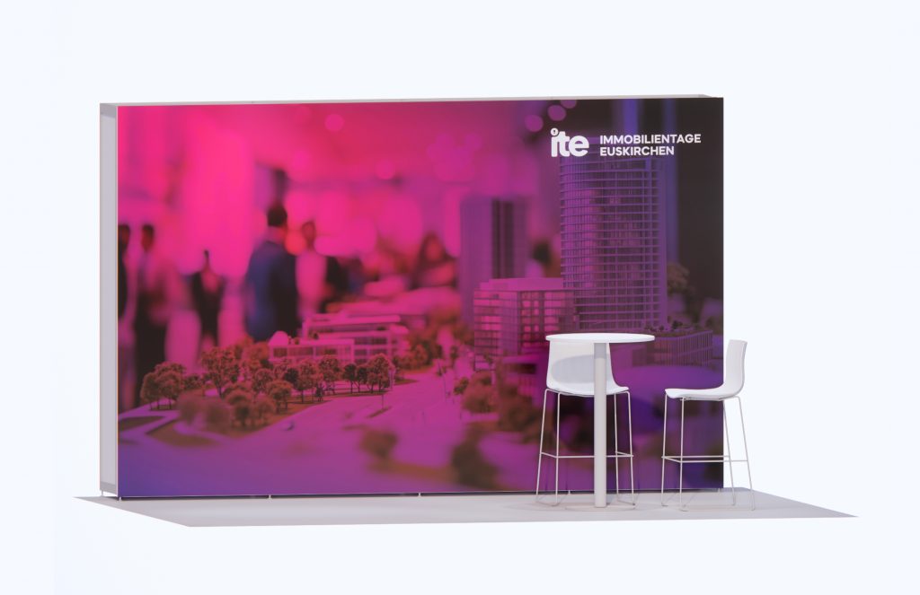 Messestand Plus auf den Immobilientagen Euskirchen 2025